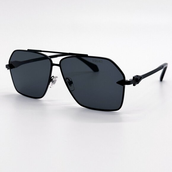 NEW VE2284 1436/87 VERSACE UNISEX BLACK VE2284 143687 - Picture 3 of 9